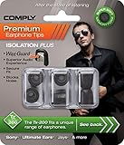 COMPLY (コンプライ) イヤホンチップ Tx-200 ブラック Mサイズ 3ペア (並行輸入品)