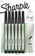 Sharpie Pen Fine Point Pen, 6 Colored Pens (1751690) Sharpie Pen Fine Point Pen, 6 Colored Pens (1751690)