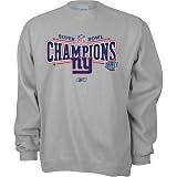 Reebok New York Giants Super Bowl XLII Champions Locker Room Crew Fleece