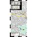 Artwise London Museum Map - Laminated Museum Map of London, England