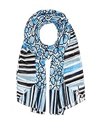 Gerry Weber Fular (Azul Claro / Blanco / Negro)