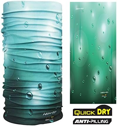 FSLP 3D Digital Print Quick Dry Magic Headscarves Absorb Sweat Scalf-Water world