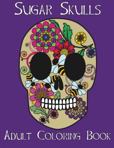 adult coloring books sugar skulls volume 1