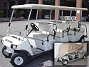 Deluxe 8 Passenger Golf Cart Cover- Taupe 172"Lx48"Wx66"H