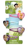 4pk Disney Fairies Tinkerbell Hair Snaps Hair Accessories