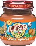 Earth's Best 2nd Winter Squash, 4 Ounce Jars (Pack of 24)