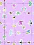 SheetWorld Fitted Sheet (BABYBJÖRN Travel Crib Light) - Insect Grid - Made In USA