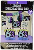 The Party Continues 60th Birthday Decorating Kit 10pc