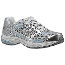New Balance Big Kids 768 ( sz. 05.0, Silver/Carolina/Pink )
