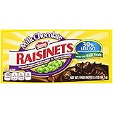 Nestle Raisinets Milk Chocolate On the Go Concession Box, 3.5-Ounce Boxes (Pack of 18)