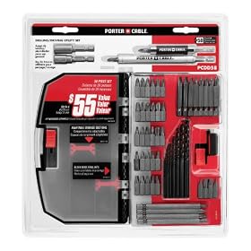 Porter Cable PCDD58 58 Piece Drill Driving Industrial Bit Set