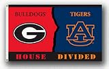 Auburn Tigers / Georgia Bulldogs Rivalry 3' x 5' Flag