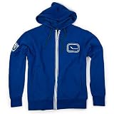 NHL Men's Vancouver Canucks Ty Full-Zip Hoody (Dark Royal, XX-Large)