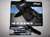Walther Tactical Pro LED Taschenlampe + Walther Black Tacknife im SET