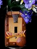 Light Switch Cover Single - Basketball