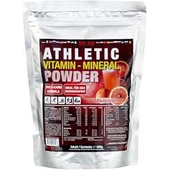 Mr.Big Athletic Vitamin Mineral Powder Blutorange, 1er Pack (1 x 600 g)