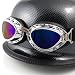 Chrome Frame Colorful Lens Sun UV Wind Protect Ski Skiing Snowmobilings Snowboard Snow Snowmobile Sn