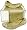 Gold Lurex/ Metallic Kid Leather