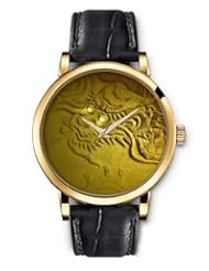 SPRAWL Aanalog Fashion Series Gold Ladies Watches of Genuine Black Leather Strap,Unique Wrist Watch for Women Girls Designed with Engraving dragon