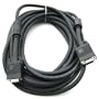 Hd15m to Hd15m Svga Cable 35ft Flat Cable Bk