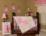 Pam Grace Creations Nursery To Go 10 Piece Baby Bedding Set, Paisley
