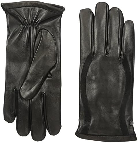 Armani Jeans Men's Leather and Suede Glove