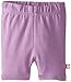 Zutano Baby Girls' Pastel Solid Bike Short