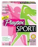 Playtex Femcare Sport Unscented Tampons - Regular 16 Count