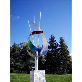Contemporary Metal Lawn Sculpture