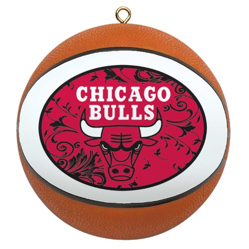 NBA Chicago Bulls Mini Replica Basketball Ornament
