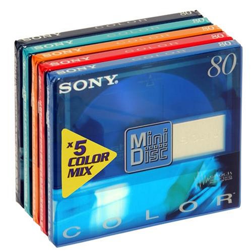Buy Sony 5 Pack 80min MiniDisc Colour Cello Wrap SPECIAL EDITION online at Discounted New and Used prices. Delivered to your door with Childrens Toyshop.com