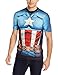 Marvel Captain America Men's Cappin Stance T-Shirt