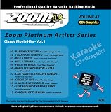 Zoom Karaoke CD+G - Platinum Artists 47: Classic Movie Hits 1
