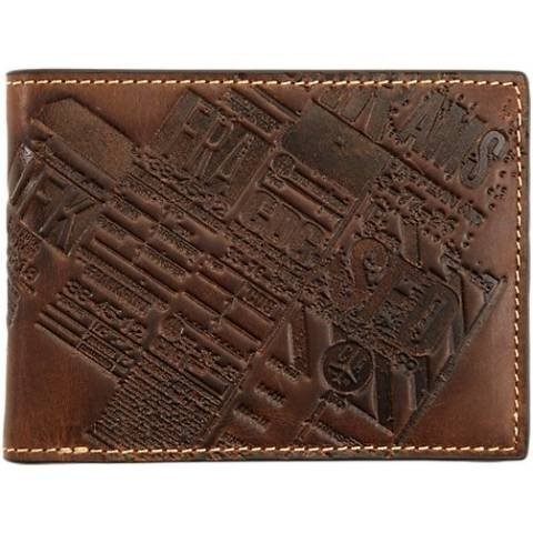 Fossil Geldbörse Fulton ML834488 Braun ML834488-200 Herren Portemonnaie Leder