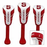 NCAA Stanford Cardinals Golf Set of Three Nylon Headcovers