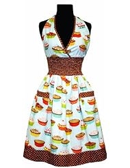 asd Living Loretta Apron with Cutie Pie Design by asd Living