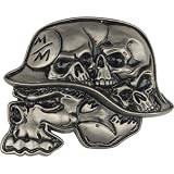 METAL MULISHA Unnerved Belt Buckle - Silver