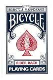 Bicycle Big Playing Cards Blue - Naipes Grandes Azules