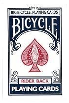 Bicycle Big Playing Cards Blue - Naipes Grandes Azules