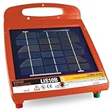 Zareba LIS10B Electric Fence Red Snap'R Solar Powered 10-Mile Range Controller