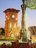IMAGE OF Clock Tower in Town Square, Melaka, Malaysia, Southeast Asia, Asia Photographic Poster Print by Ian Trower, 18x24