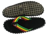 BOB MARLEY Fresco Rasta Jamaica Mens Flip Flops Sandals