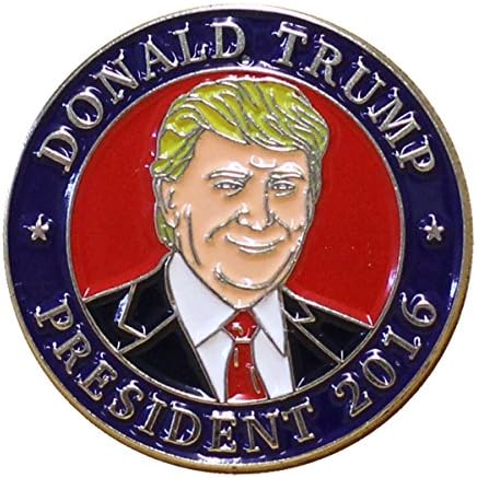 Donald Trump President 2016 Portrait Lapel Pin/Hat Tac