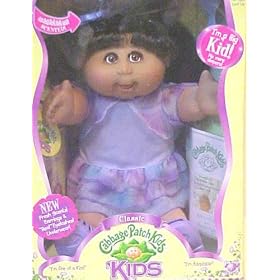 Click here to buy Cabbage Patch Kids Classics Doll- Caucasian Girl/ Blond Yarn Hair by Cabbage Patch Kids.