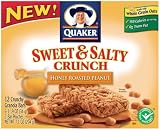 Review Quaker  / Quaker Sweet & Salty Crunch Honey Roasted Peanut, 6-Count Boxes (Pack of 12)