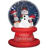 Gemmy Imports 83322 Airblown Santa Outdoor Decor