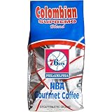 Top Shelf Coffee Philadelphia 76Ers Decaffeinated Ground Gourmet Coffee - 2 Pack