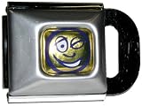 Animated Winking Smiley Face Interchangeable Seatbelt Belt Buckle! Cute!