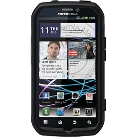 Otterbox 08-2090 Commuter Series Hybrid Case for Motorola Photon 4G - 1 Pack - Retail Packaging - Black