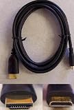 6 Ft HDMI to Mini HDMI 1.3 Digital Video Cable, For Handycam, Digital Camcorder and MiniDV, Sony, Canon HG-10